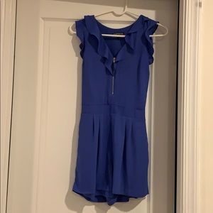 EUC Express periwinkle romper